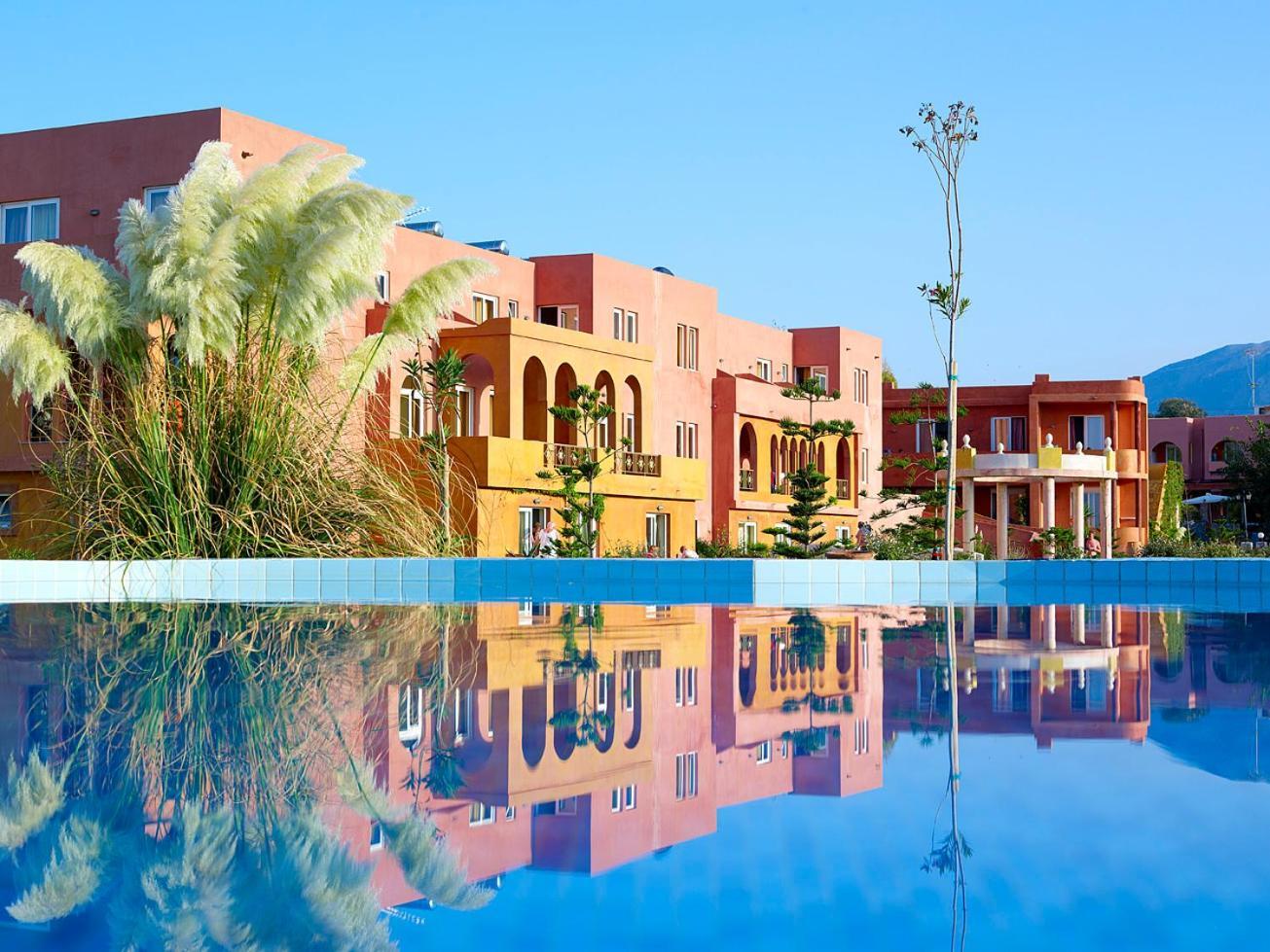 Orpheas Resort Hotel (Adults Only) Paralia Kourna ภายนอก รูปภาพ