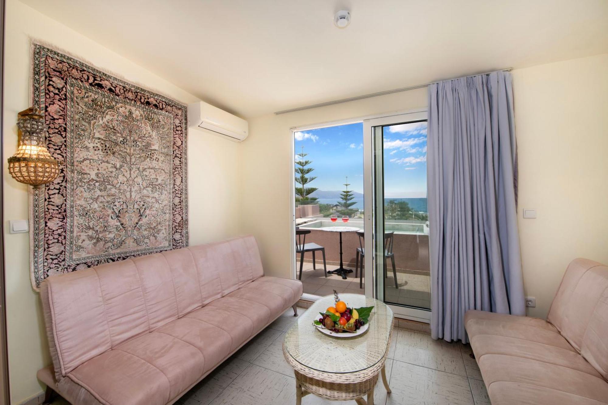 Orpheas Resort Hotel (Adults Only) Paralia Kourna ภายนอก รูปภาพ