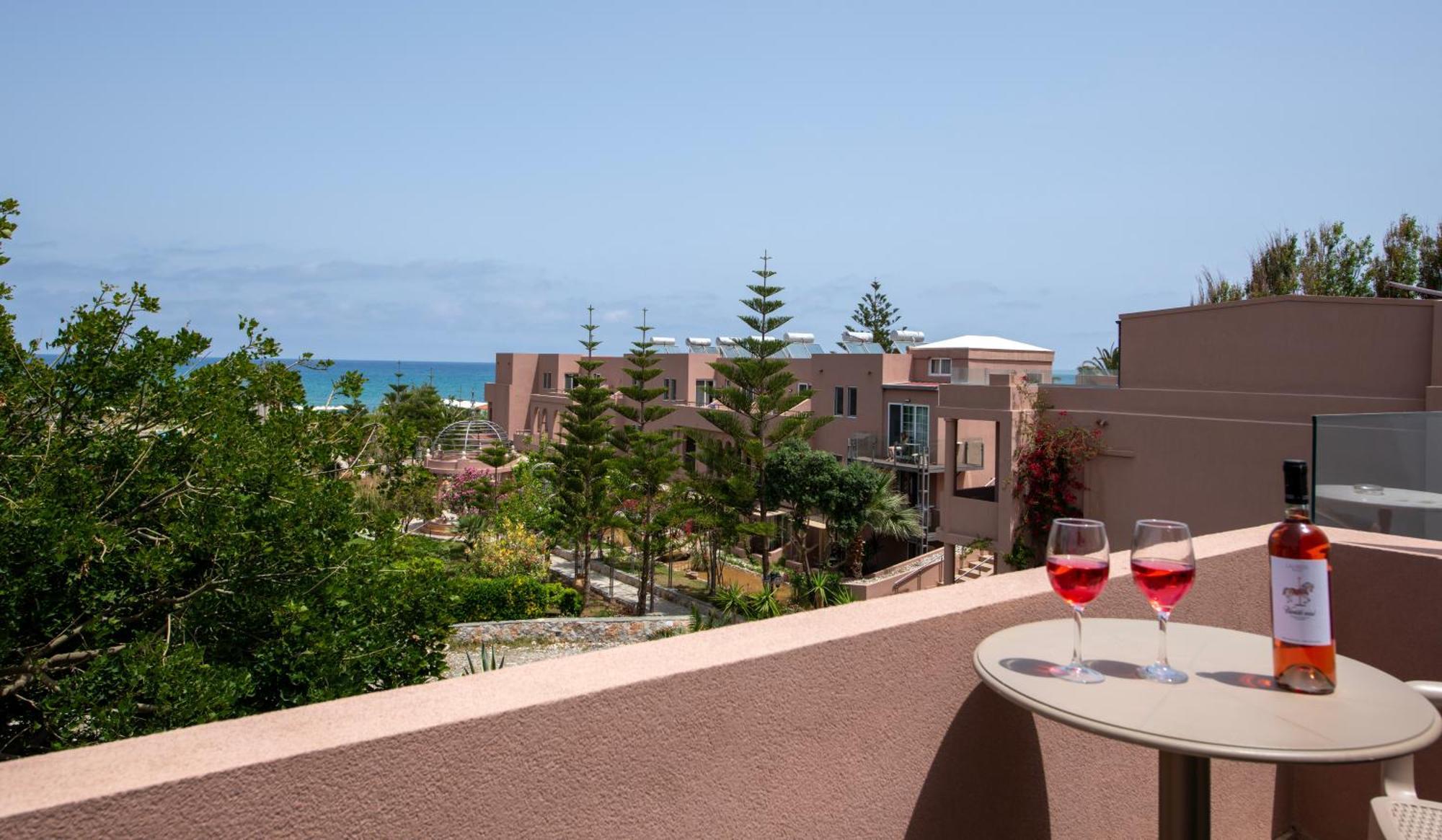 Orpheas Resort Hotel (Adults Only) Paralia Kourna ภายนอก รูปภาพ