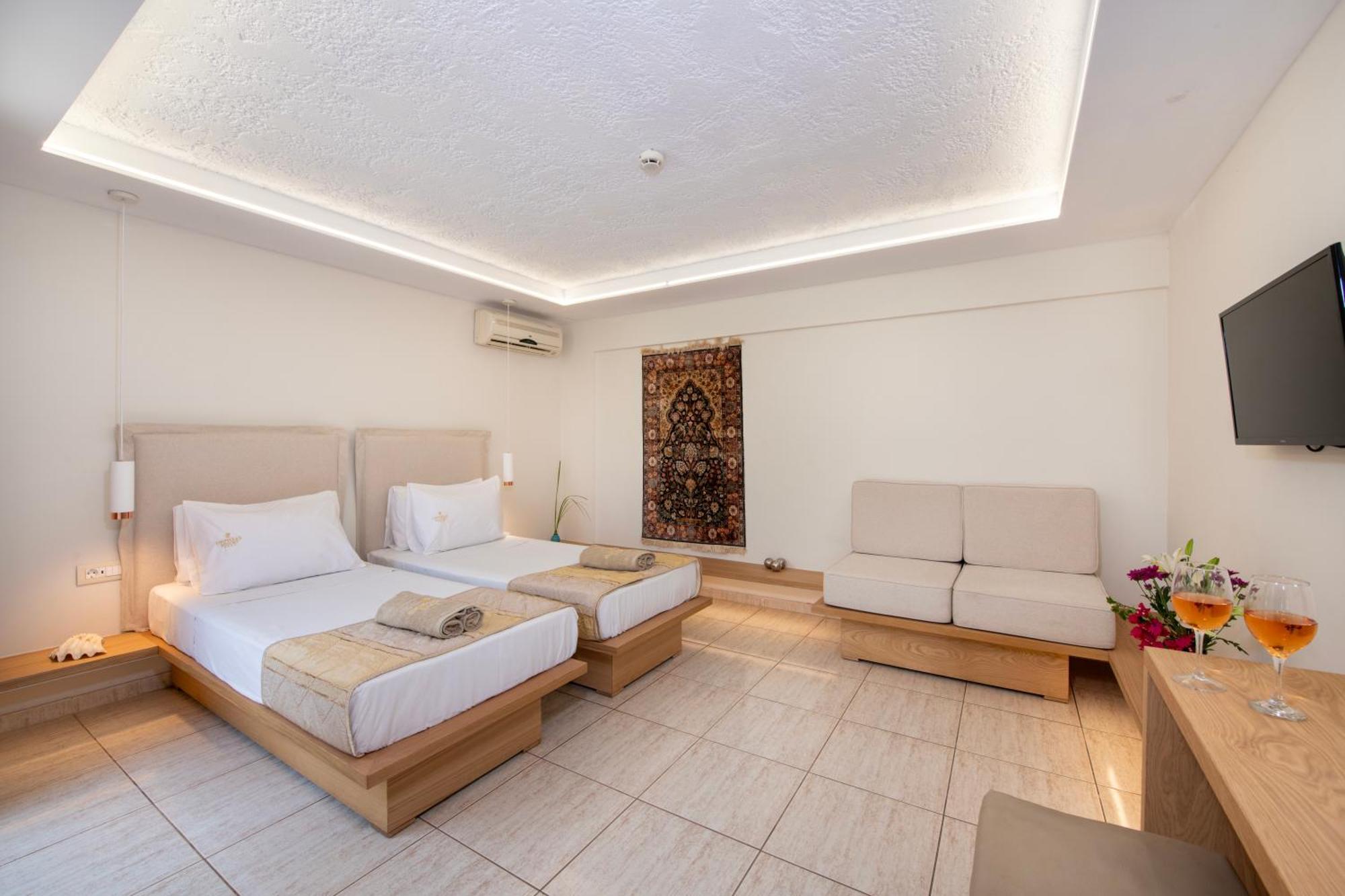 Orpheas Resort Hotel (Adults Only) Paralia Kourna ภายนอก รูปภาพ