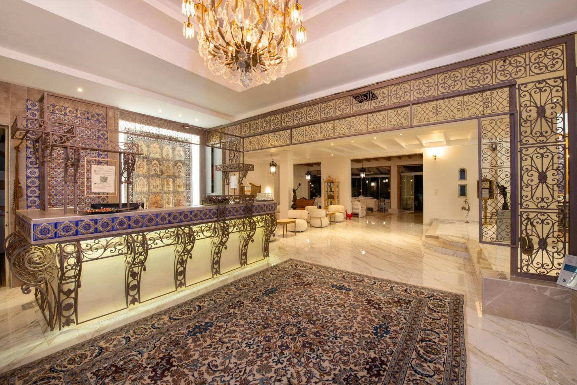 Orpheas Resort Hotel (Adults Only) Paralia Kourna ภายนอก รูปภาพ