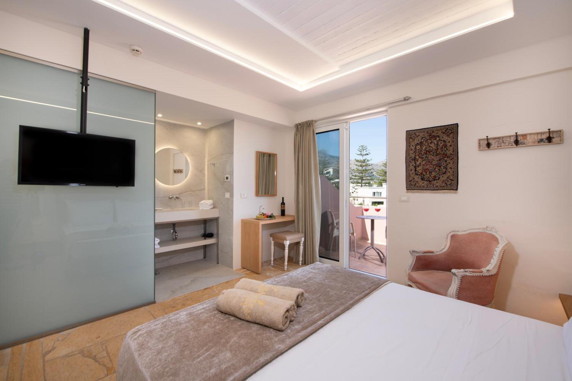 Orpheas Resort Hotel (Adults Only) Paralia Kourna ภายนอก รูปภาพ
