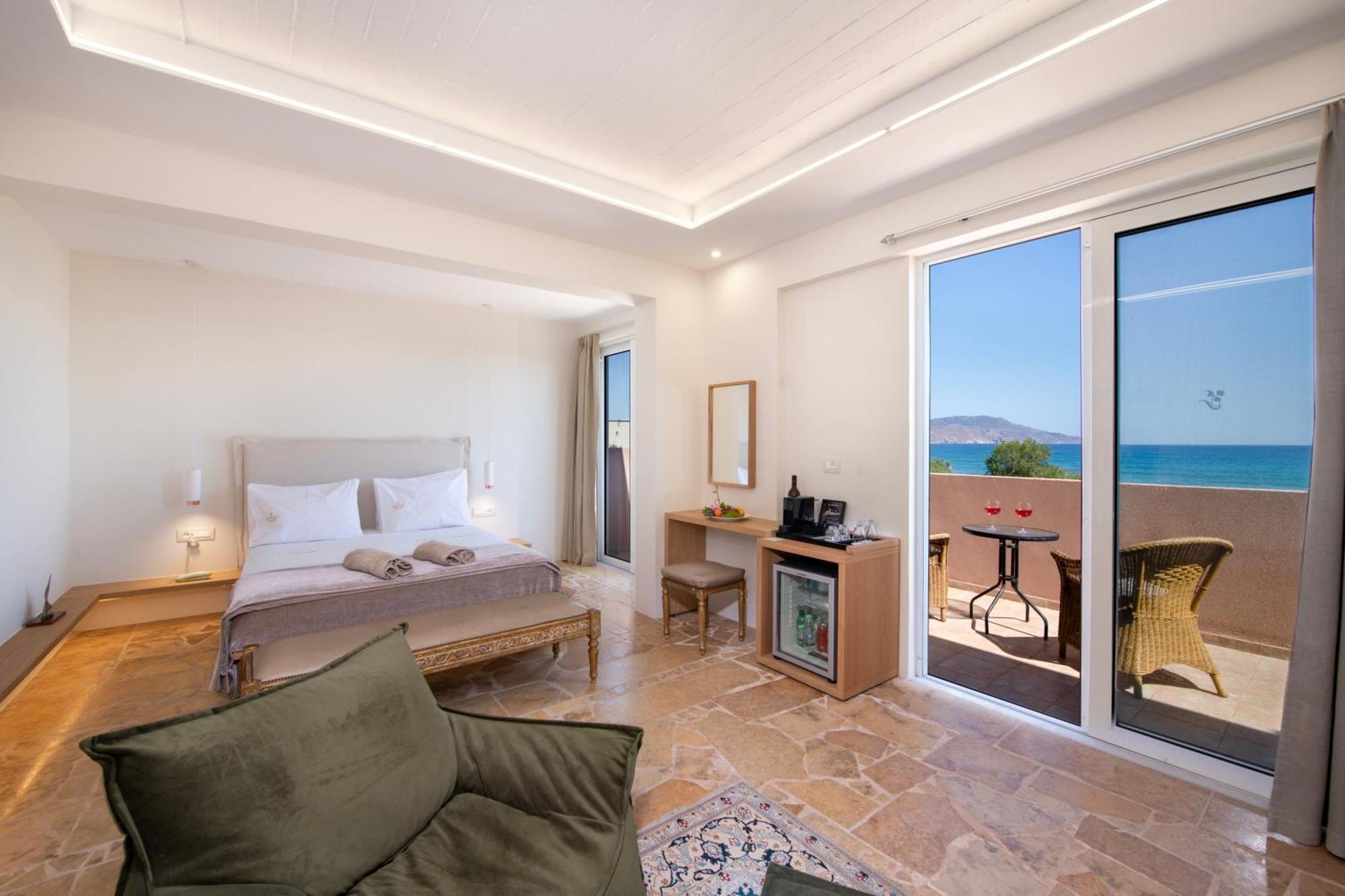 Orpheas Resort Hotel (Adults Only) Paralia Kourna ภายนอก รูปภาพ