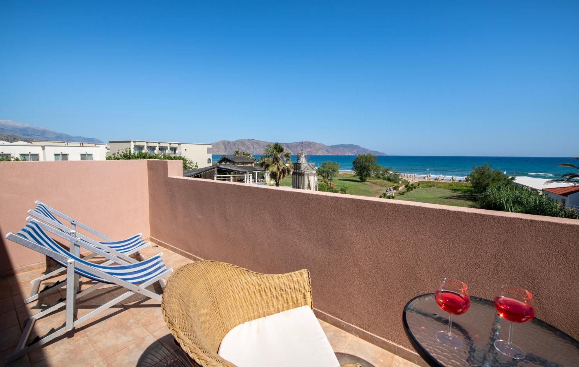 Orpheas Resort Hotel (Adults Only) Paralia Kourna ภายนอก รูปภาพ